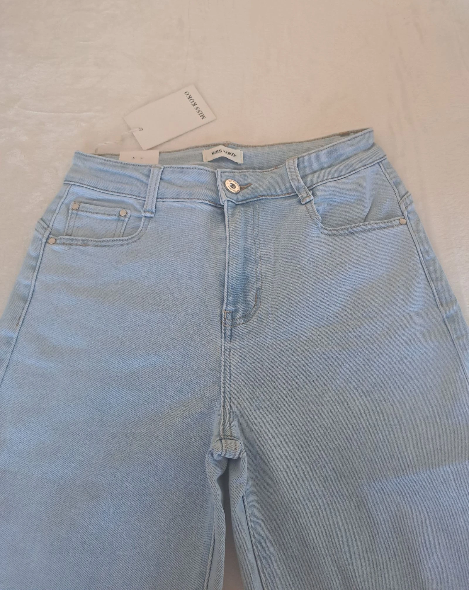 Premium Wide-Leg Jeans • High Waist • Size 40 • Trendy Fit – photo 6